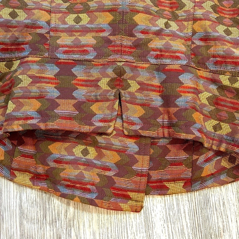 Bianca Nygard Gorgeous Patterned Jacket With Lace Up Details - Picture 12 of 16